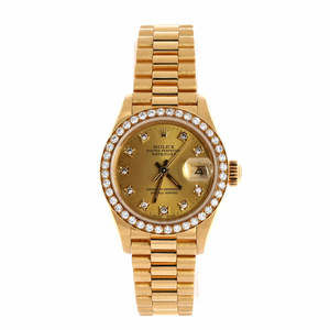 Rolex 26 Oyster Perpetual President Datejust Automatic Watch